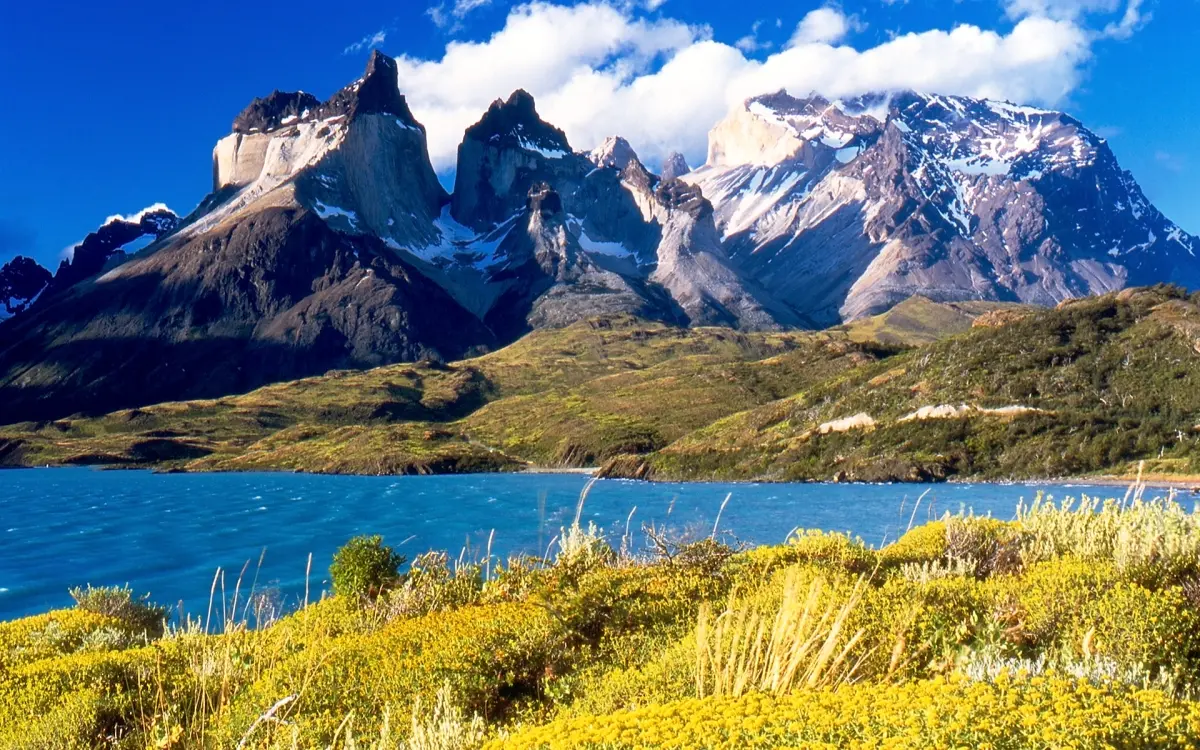 Знамениті вежі дали назву національному парку Торрес-дель-Пайне (Torres del Paine у перекладі означає "Сині вежі") 