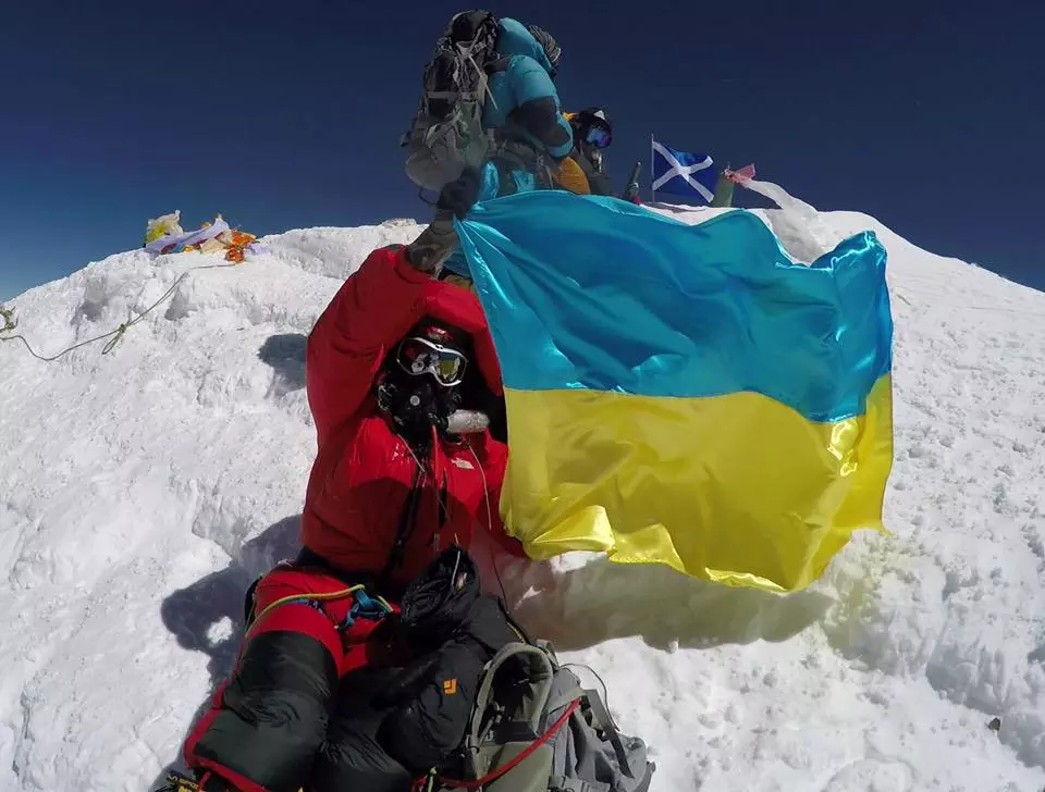 Сергій Кіщенко на Евересті. 19 травня 2016 року