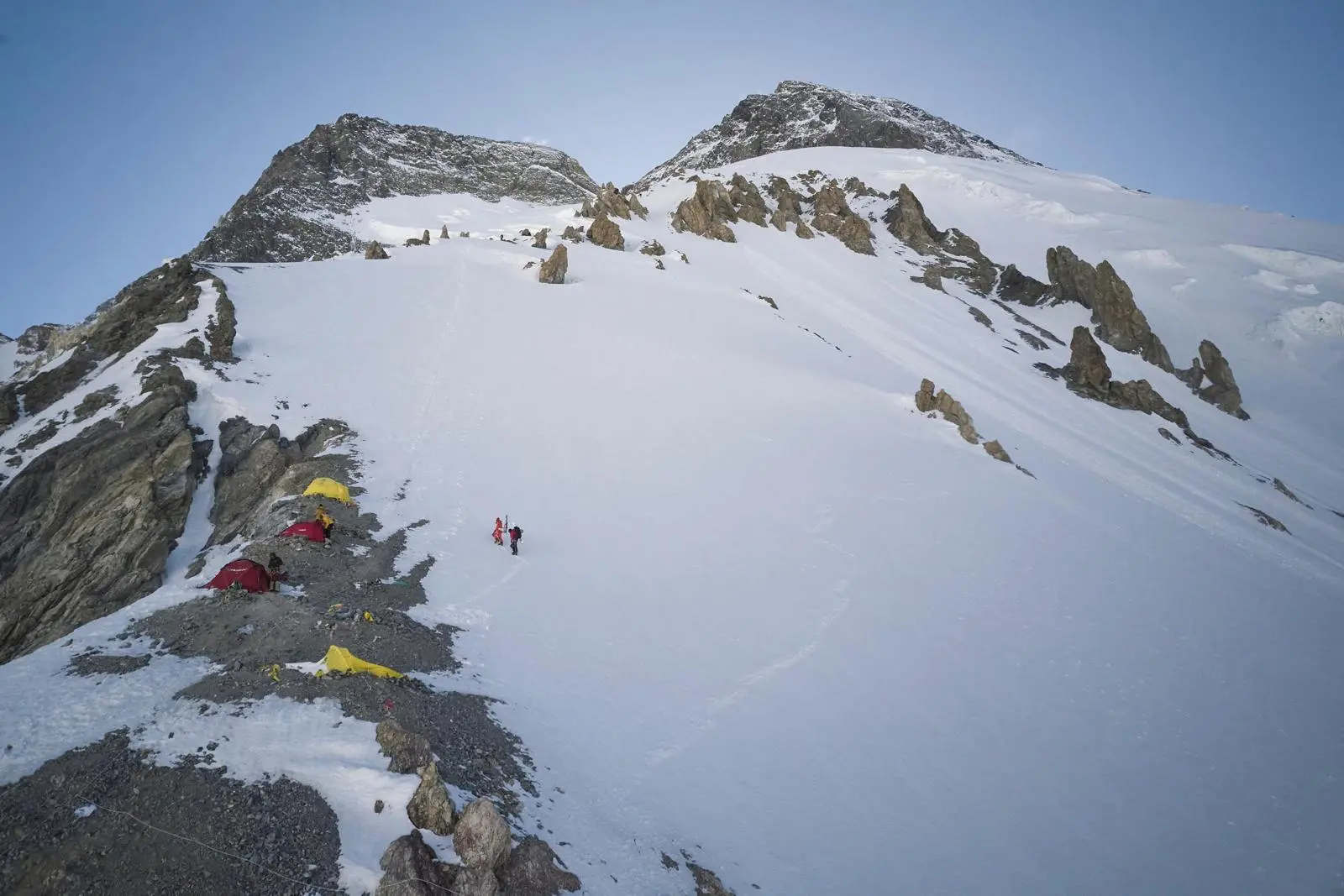 Третій висотний табір на восьмитисячнику Броуд-Пік. Фото Anna Tybor